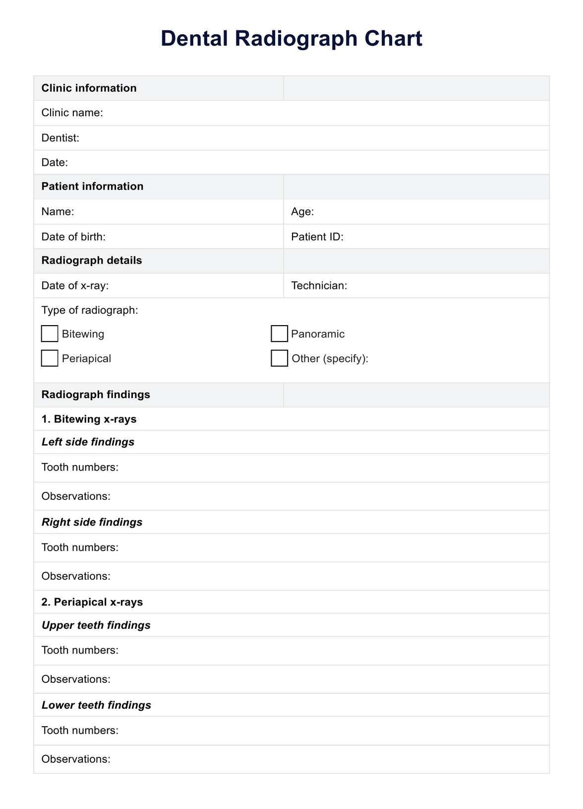 Printable Dental Lab Case Log Sheet U0026 Example Free PDF Download