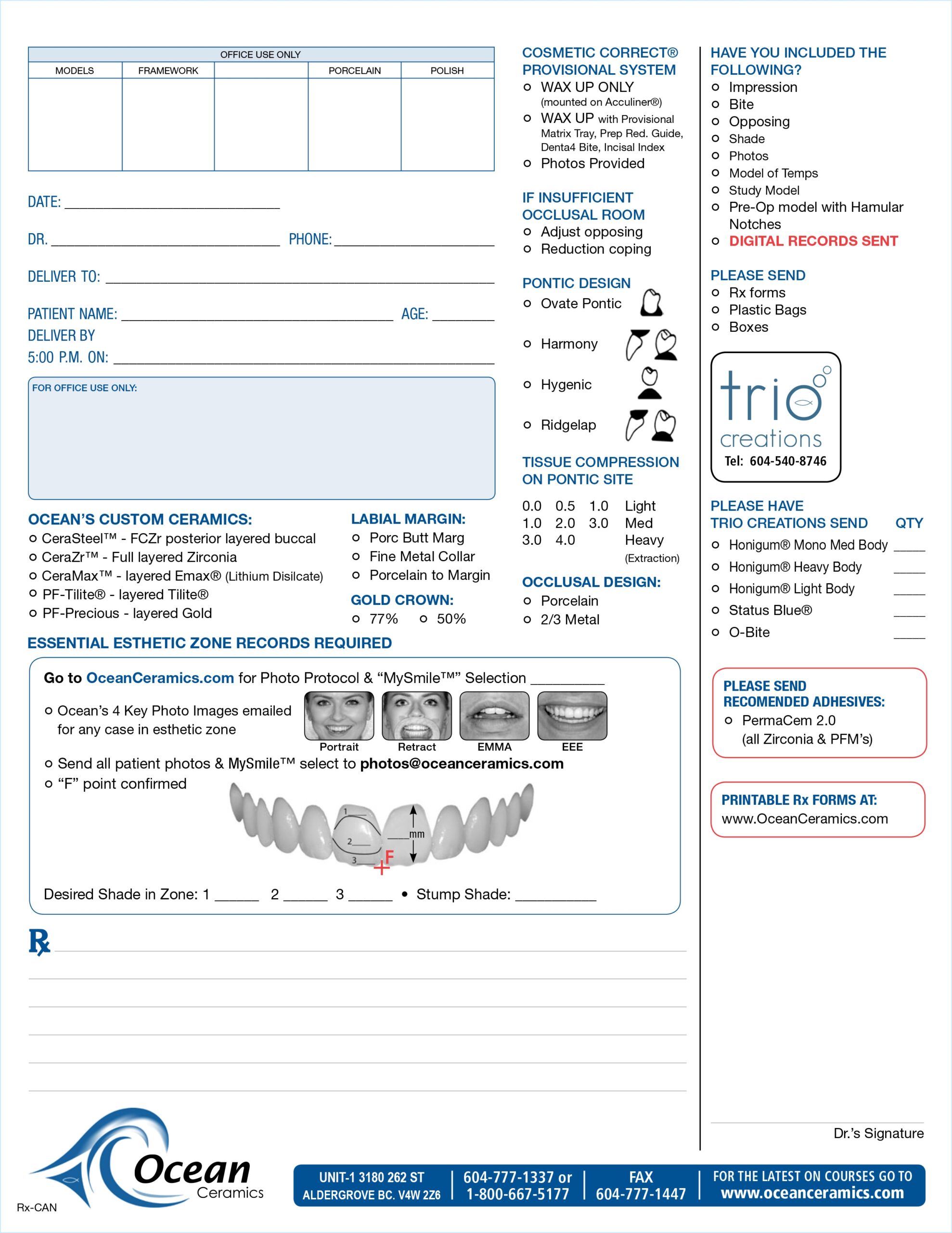 Rx Slips