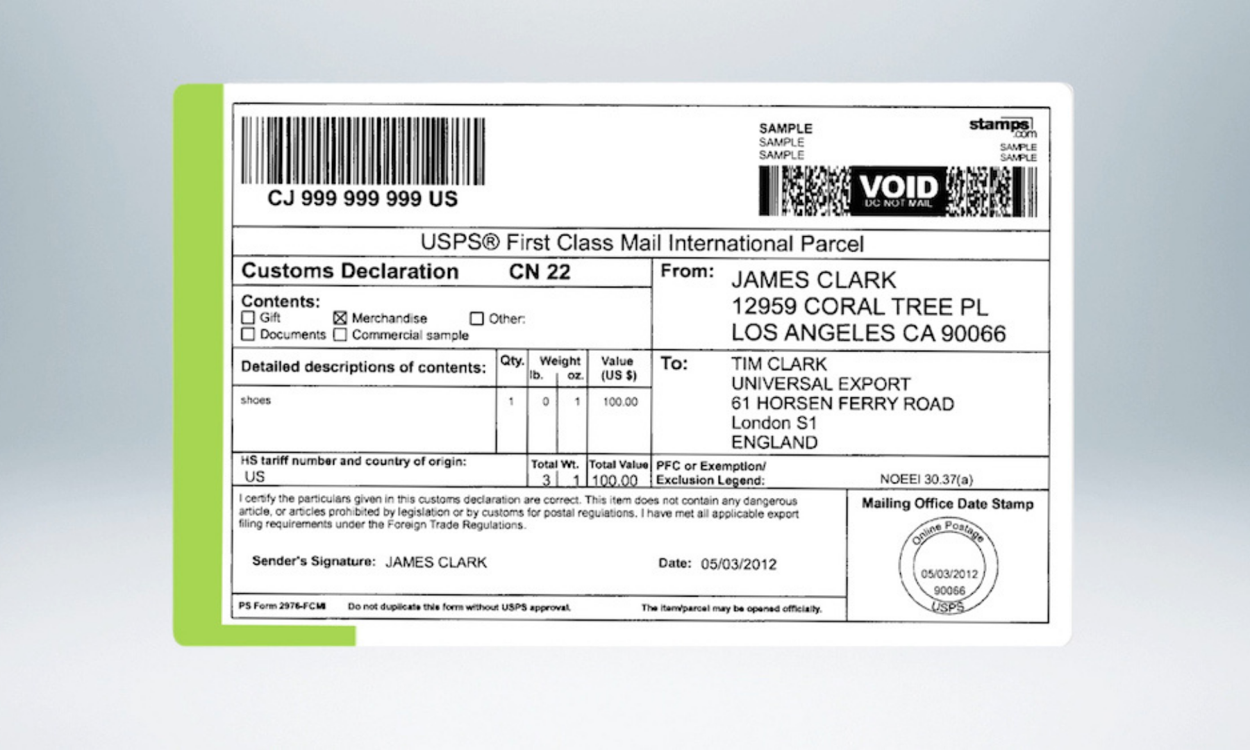 Ship Internationally How To Fill Out A Customs Form