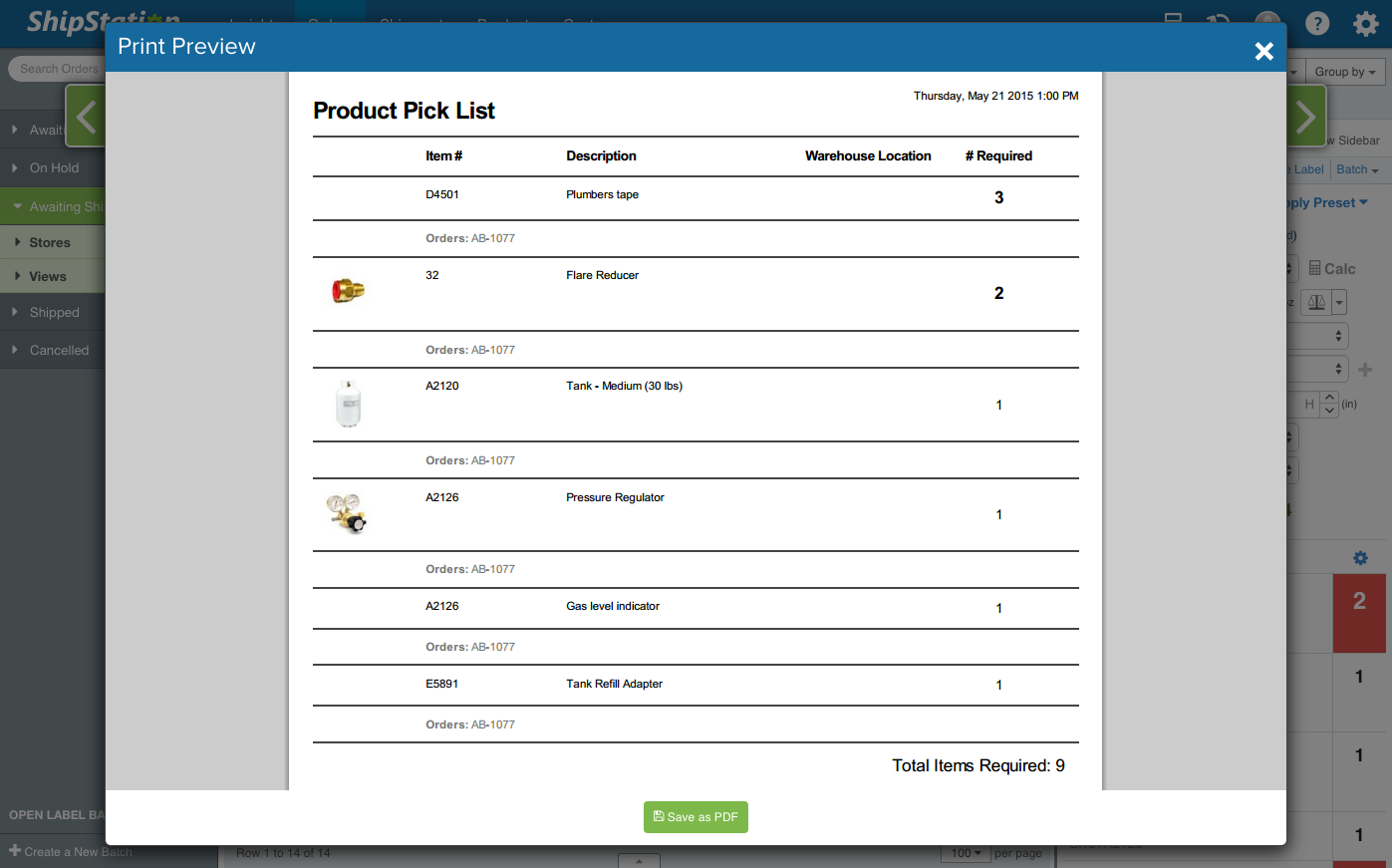 Shipstation Packing Slip Templates Sort