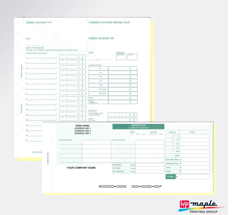Td Deposit Slip Fill Online Printable Fillable Blank 