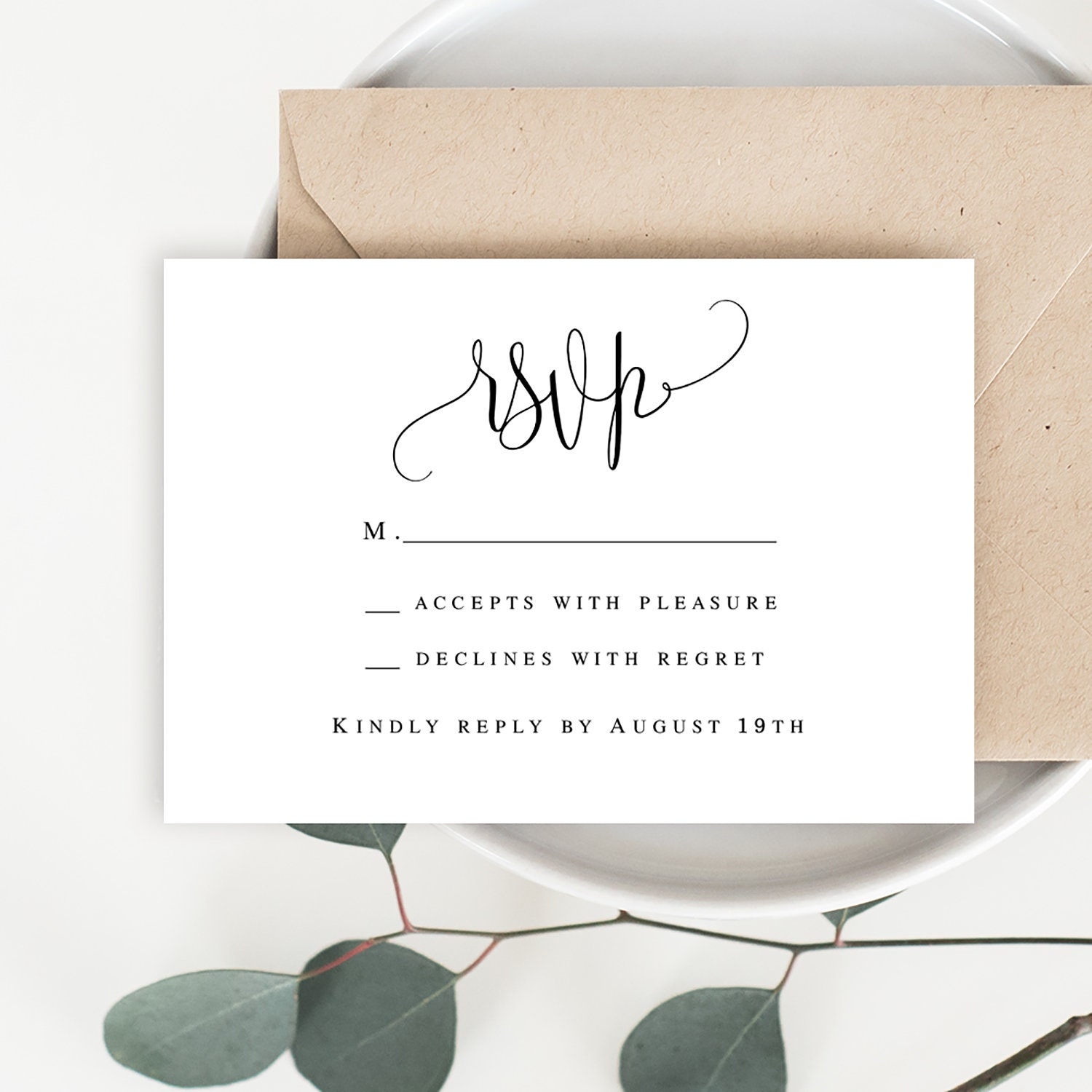 Wedding Rsvp Card Wedding Rsvp Printable Template Enclosure Card Templates RSVP Template Wedding Acceptance Card Template vm41 Etsy
